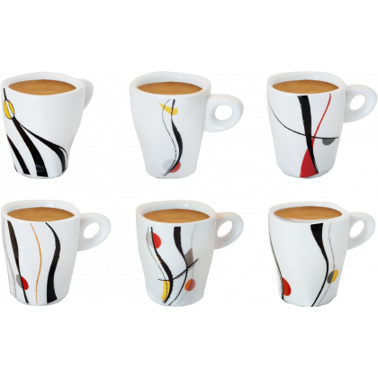 6 tasses à café ALUNYA