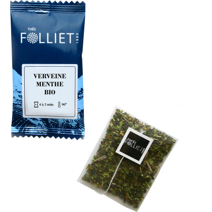 Infusion Verveine Menthe BIO x 24 sachets individuels