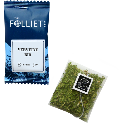 Infusion VERVEINE BIO x 24 sachets individuels