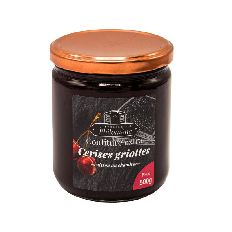 CONFITURE EXTRA CERISES GRIOTTES - 500G