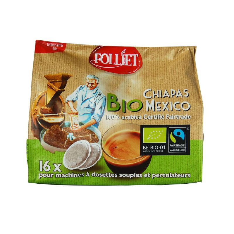 Mexique Chiapas BIO - Dosettes compatibles Senseo® x16