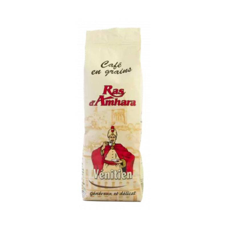 Café Grains VENITIEN - Café 100% Arabica - Cafés Ras D'Amhara