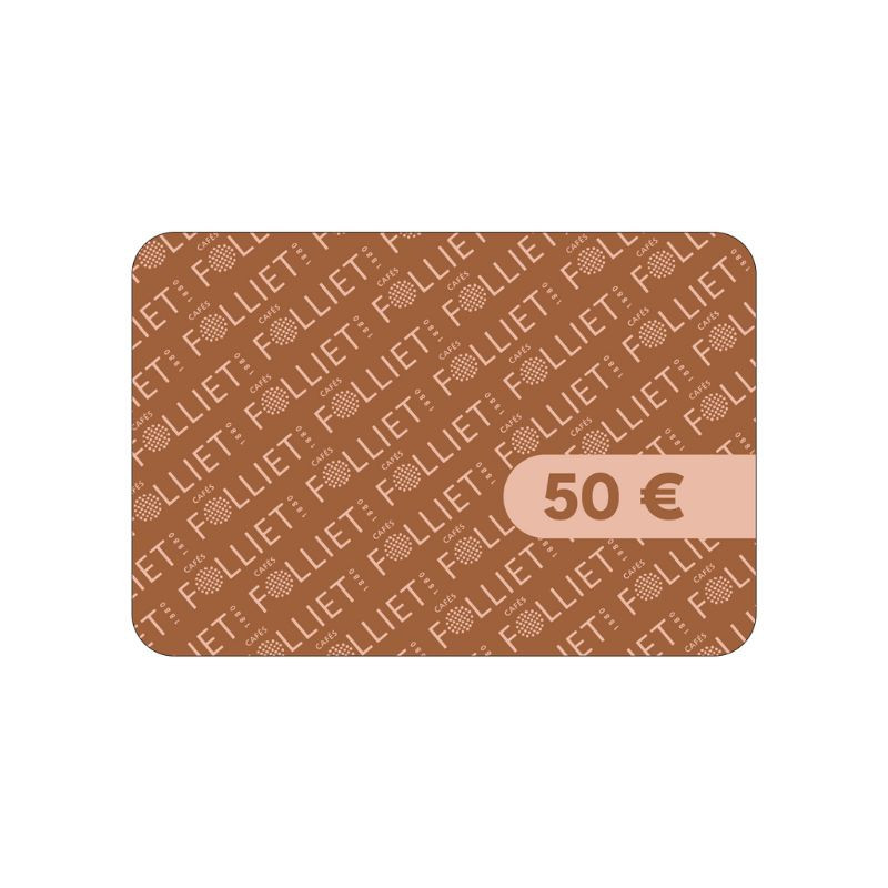 CARTE CADEAU 50€