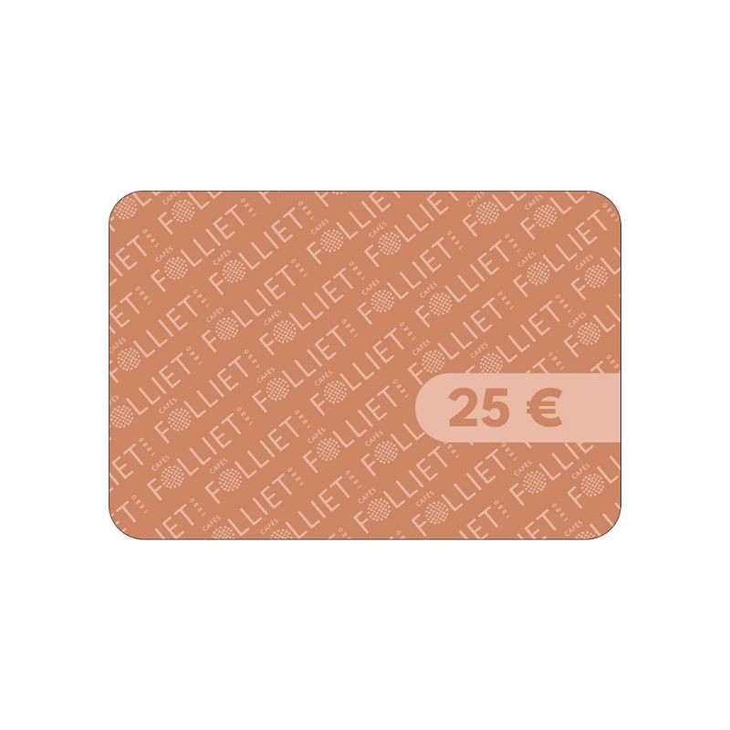 CARTE CADEAU 25€