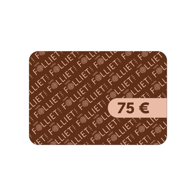 CARTE CADEAU 75€