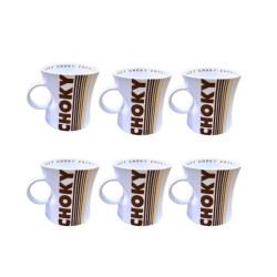 MUG CHOKY x 6