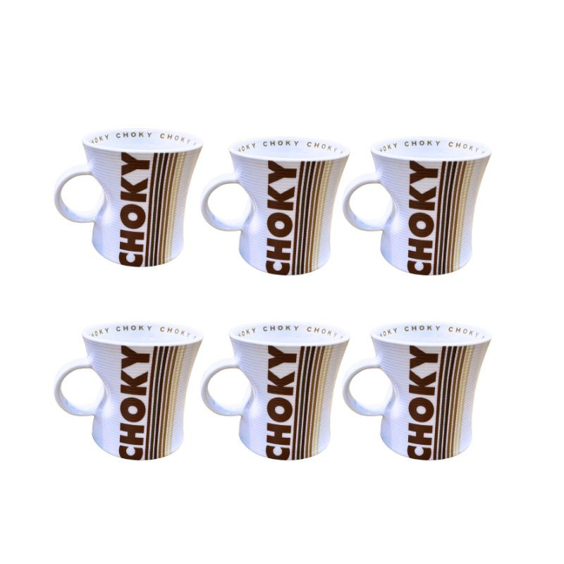 MUG CHOKY x 6