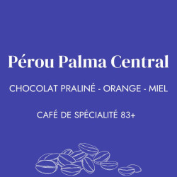 PÉROU PALMA CENTRAL - CAFÉ EN GRAINS 1KG