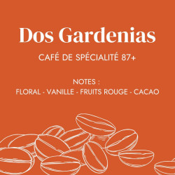 Café Grains Dos Gardenias - Café 100% Arabica - Cafés FOLLIET