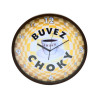 Horloge murale "Buvez Choky"