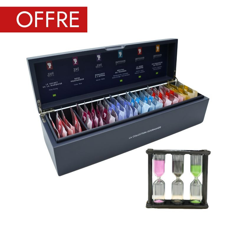 Coffret thés & infusions | Édition Gourmande + Sablier