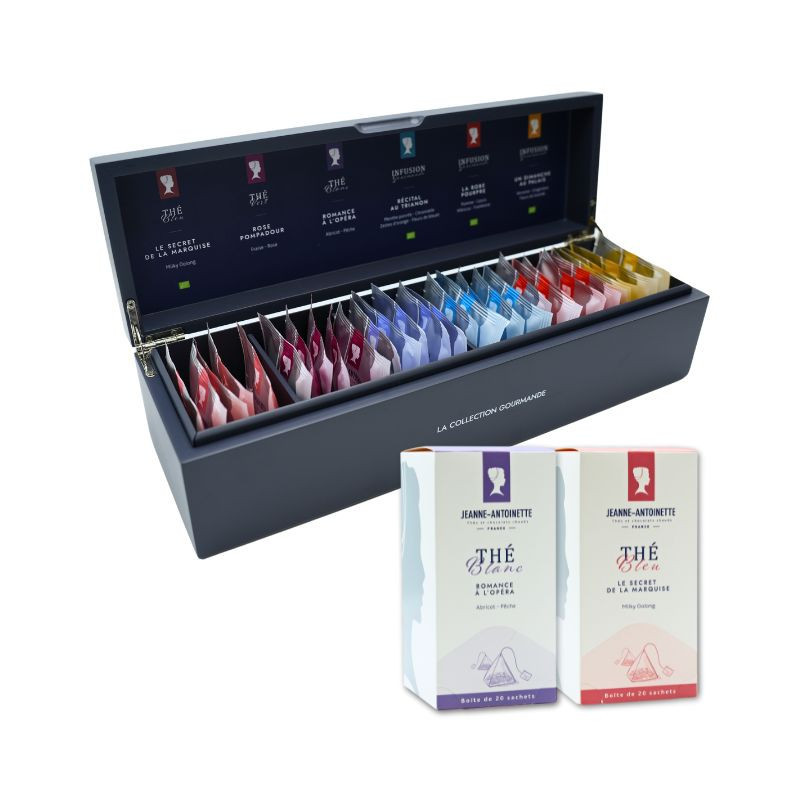 Coffret thés & infusions | Édition Gourmande + 2 boîtes