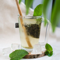 Thé vert glacé à la menthe x10