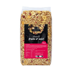 Muesli Miel & Fruits – 750g