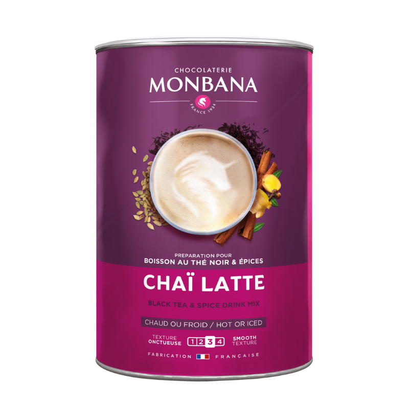 Chaï Latte en poudre | Boîte de 1 kg | Monbana