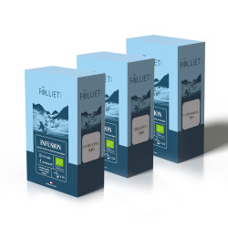 Pack Infusions Détente BIO – Offre -10 % | Thés Folliet