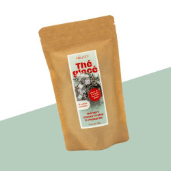 Thé Vert Glacé Fraise & Rhubarbe - Infusion à Froid | Thés Folliet