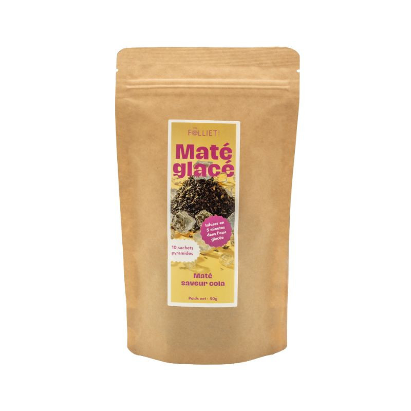 Maté Glacé Cola, Citron & Épices - Boisson Froide | Thés Folliet
